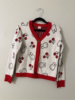 Miffy Cherry Cardigan 6/7